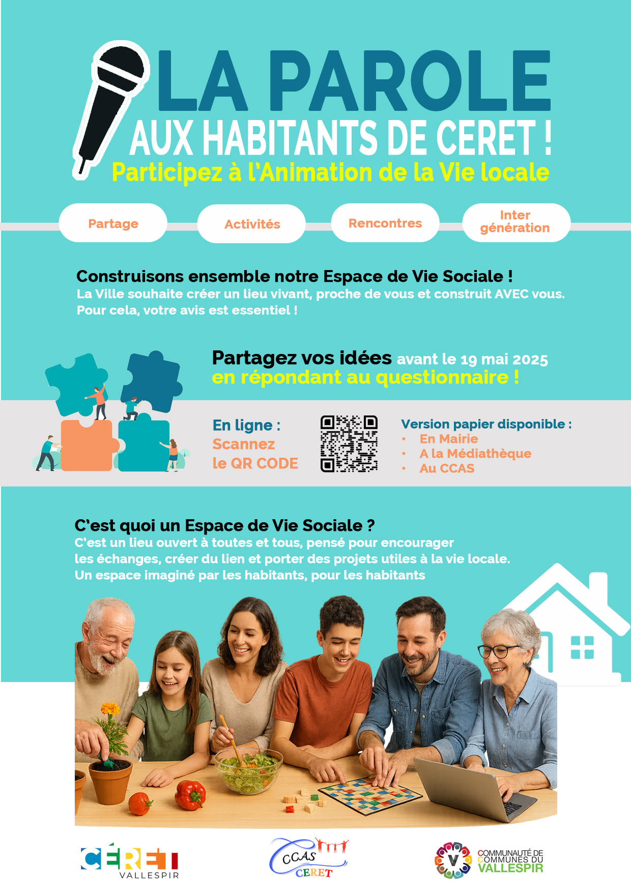 Tract Questionnaire EVS Céret